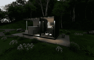 Sauna exterior 3